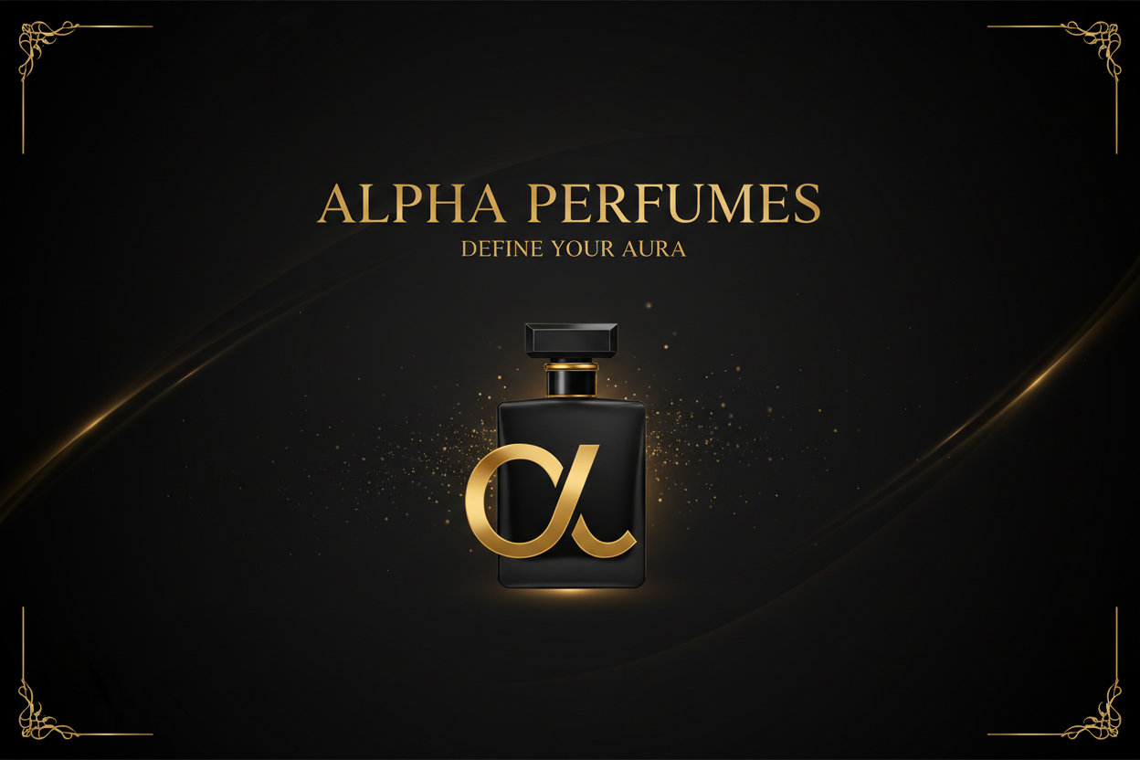 Alpha Perfumes Website Banner
